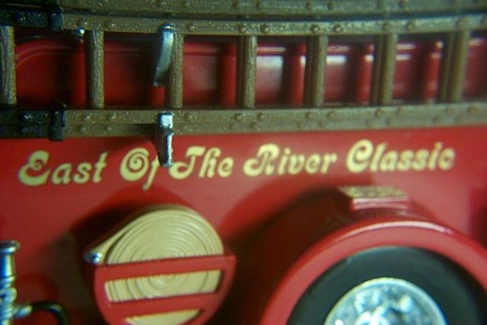 Mack Open Cab Model Fire Truck