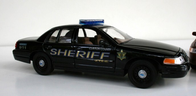 Custom Model Police Car