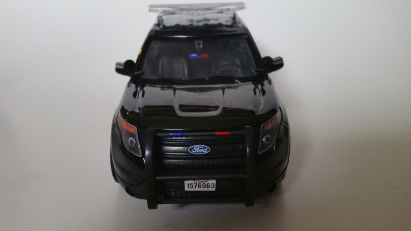 Welly Model Police Car Ford Explorer