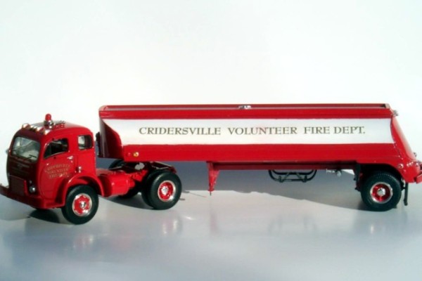 Semi Tanker Cridersville Fire Truck