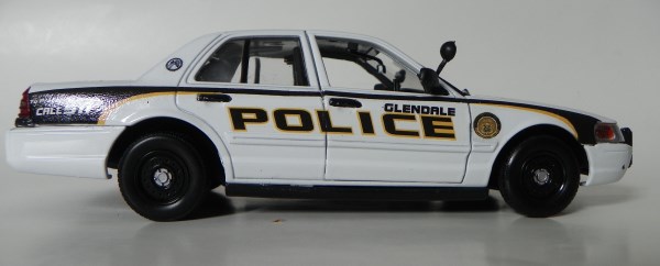 Welly Model Police Car Ford Crown Vic