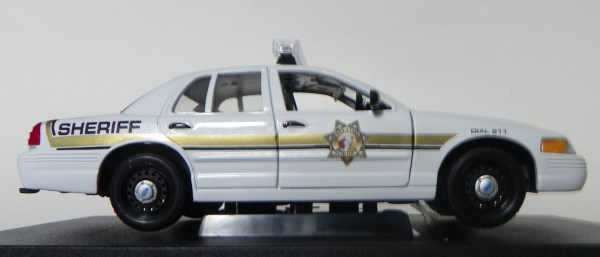 Welly Police Car Model Crown Vic