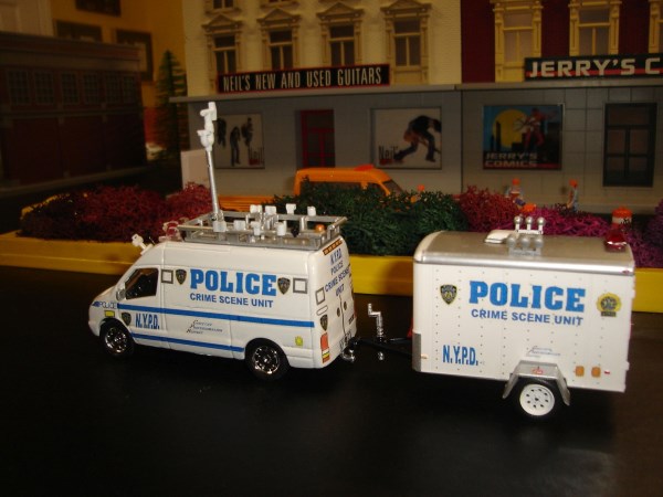 NYPD Model Police Van