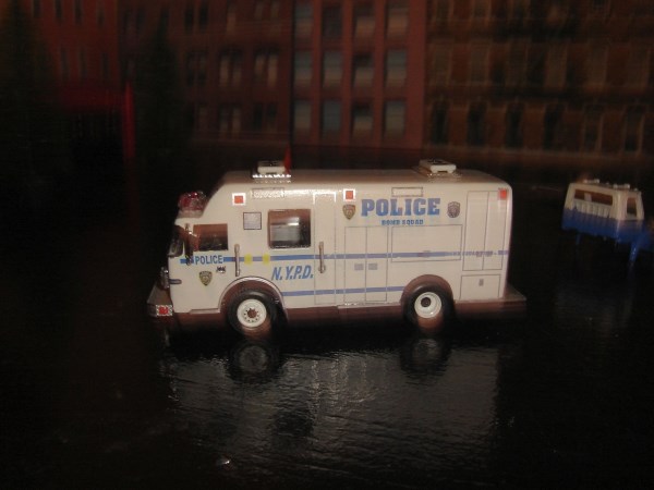 NYPD Model Police Van